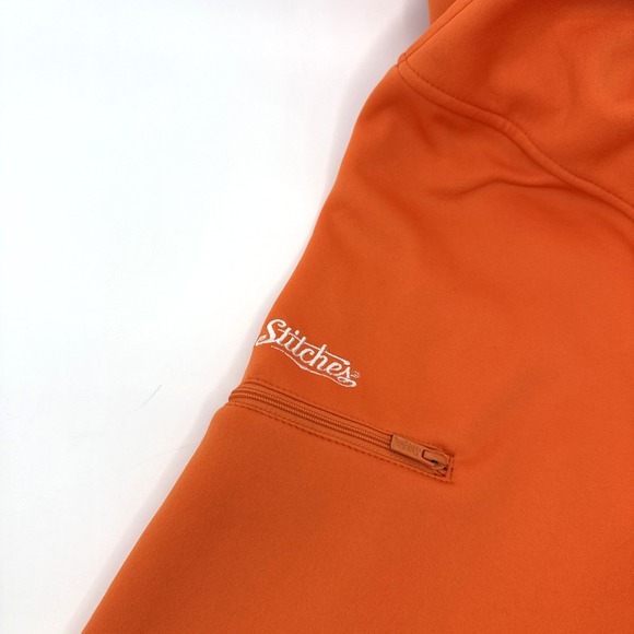 San Francisco Giants Stiches Men's L Orange Hoodie Fleece Pullover MLB Baseball - Picture 7 of 8